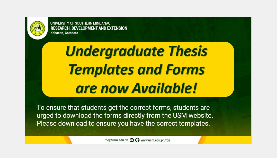 how to get undergraduate thesis published