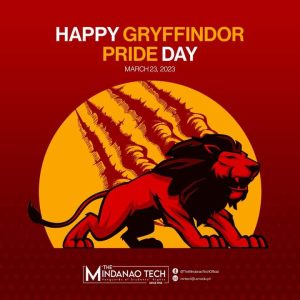 Happy Gryffindor Pride Day @ University of Southern Mindanao Main Campus