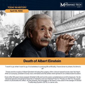 Death of Albert Einstein