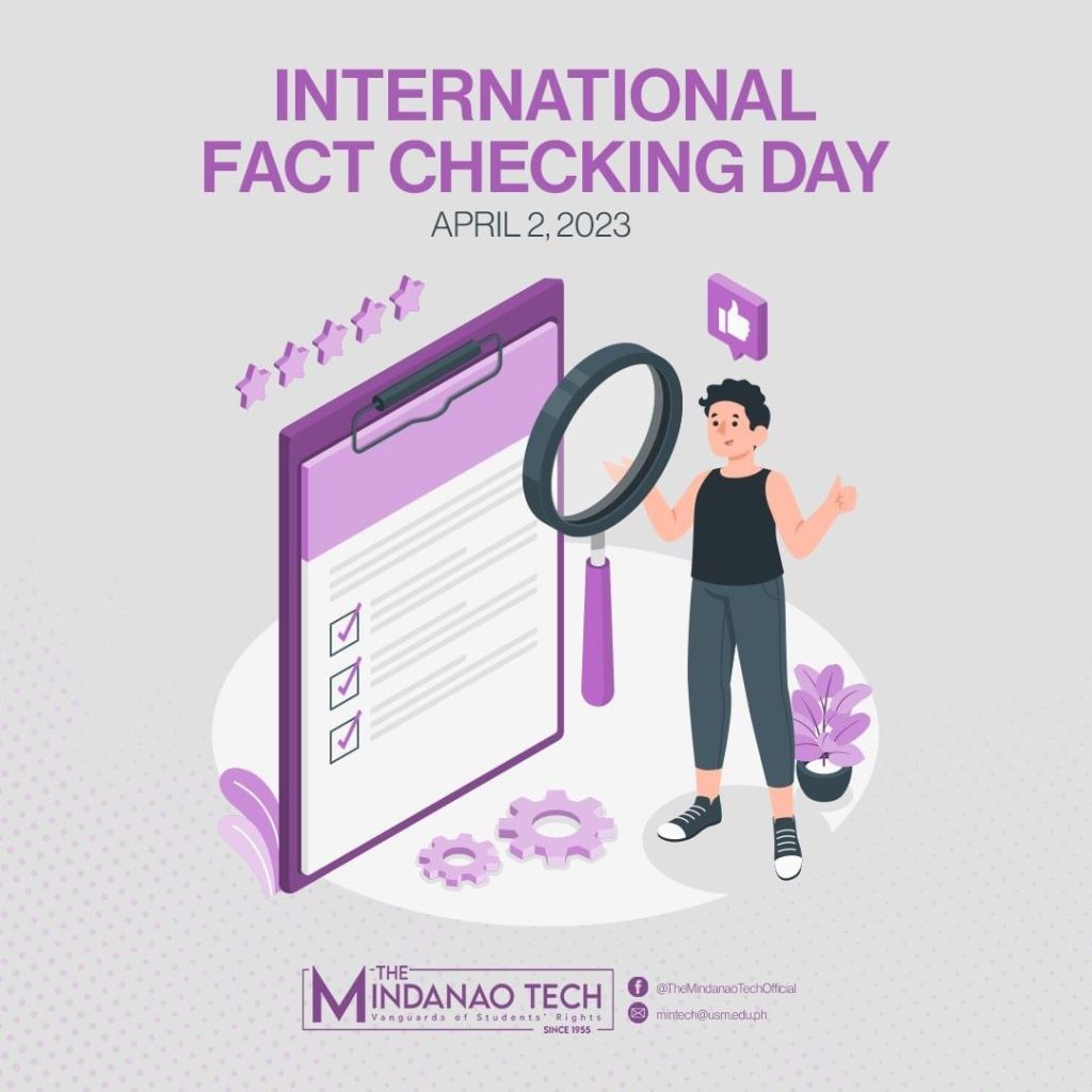 International Fact Checking Day University of Southern Mindanao