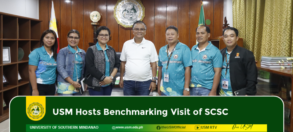 USM Hosts Benchmarking Visit of SCSC – University of Southern Mindanao